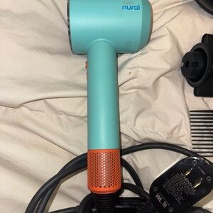 Dyson Hair Dryer in Aqua and Coral